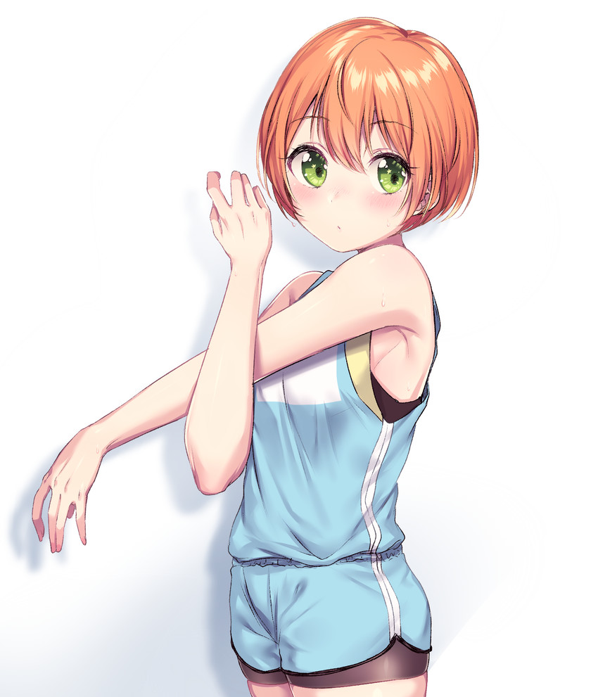 hoshizora rin (love live! and 1 more) drawn by umeno