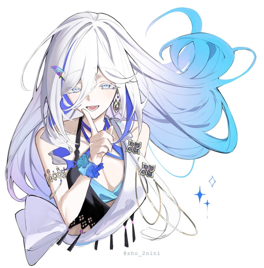 misteln schariac (honkai and 1 more) drawn by sho_2nini