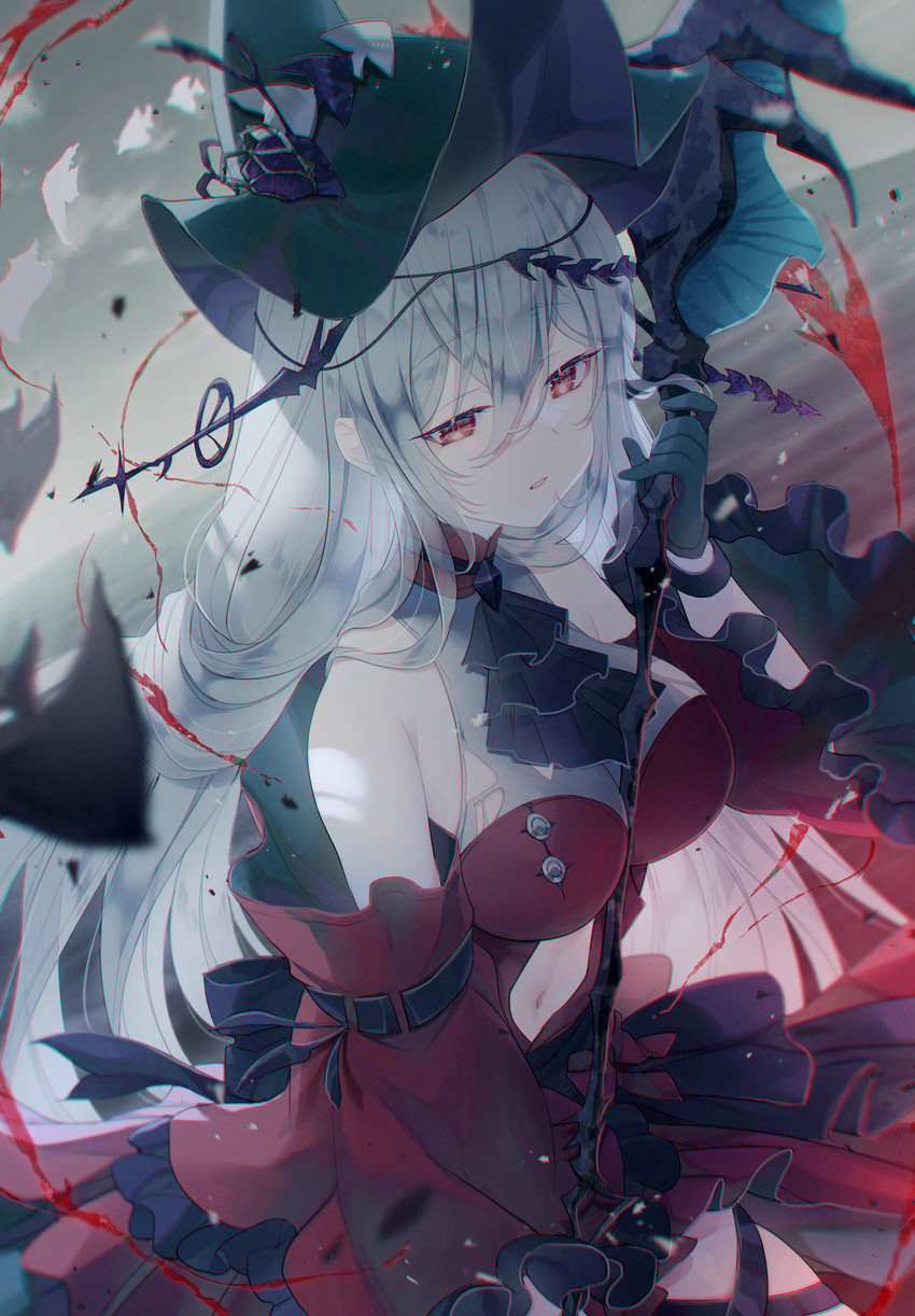 skadi and skadi the corrupting heart (arknights) drawn by soukuu_kizuna