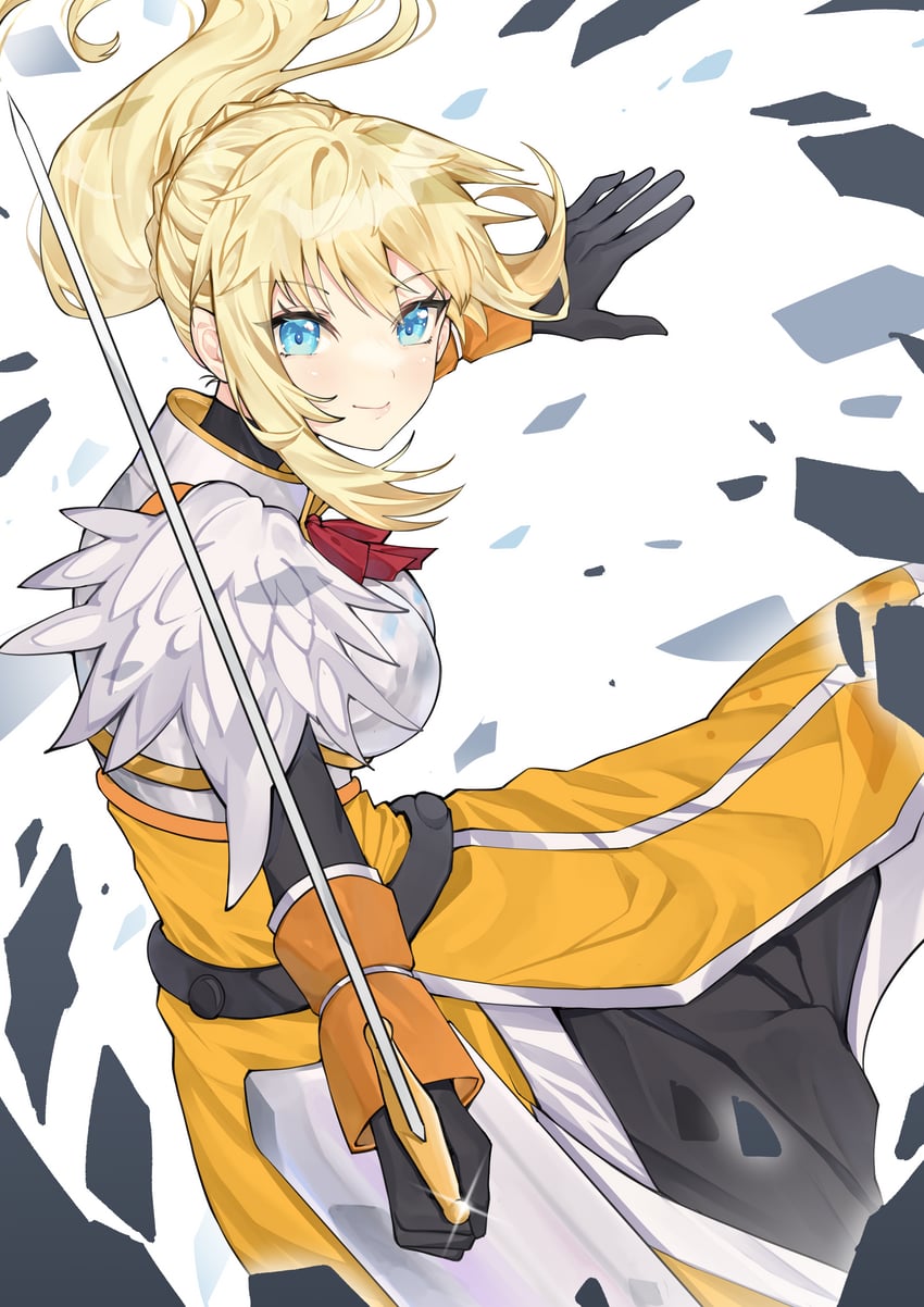 darkness (kono subarashii sekai ni shukufuku wo!) drawn by ai-nohikari