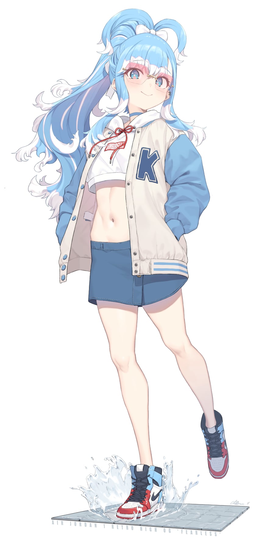 kobo kanaeru (hololive and 1 more) drawn by cloba