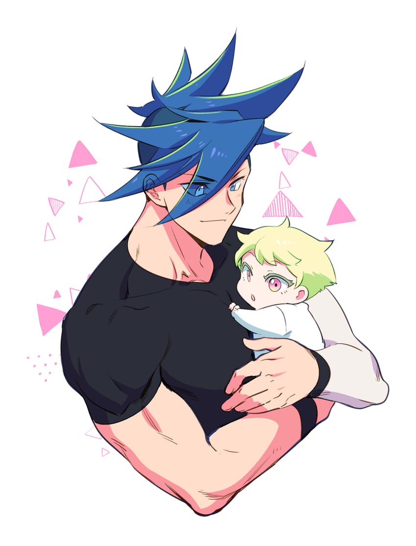 lio fotia and galo thymos (promare) drawn by bae_(baebae)