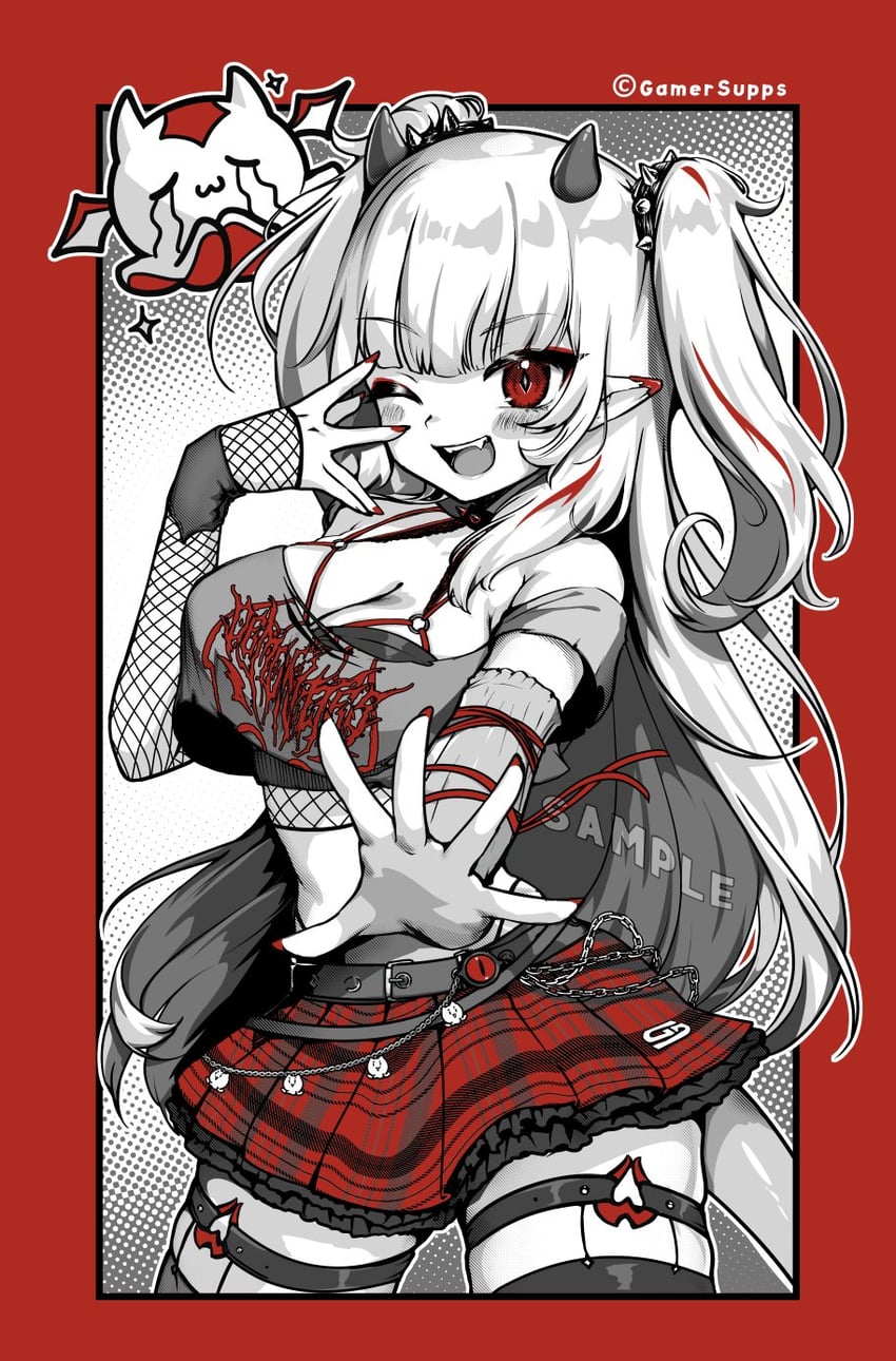 lucy pyre (indie virtual youtuber and 1 more) drawn by cillia