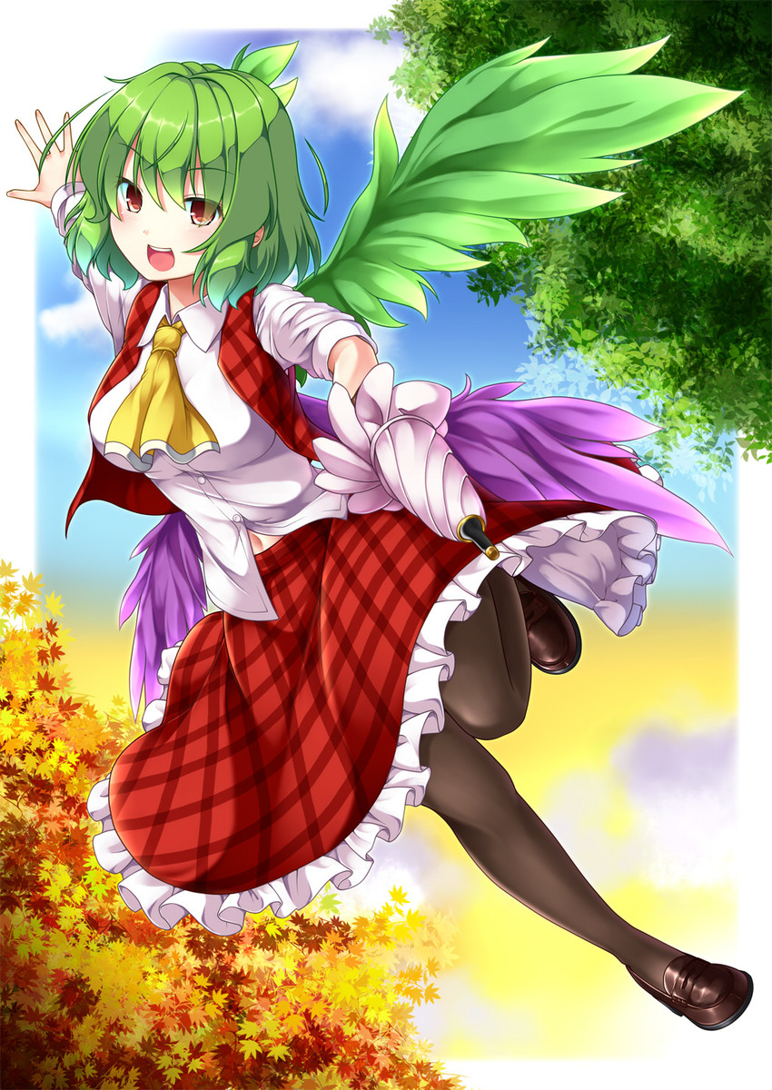kazami yuuka (touhou and 1 more) drawn by aka_tawashi