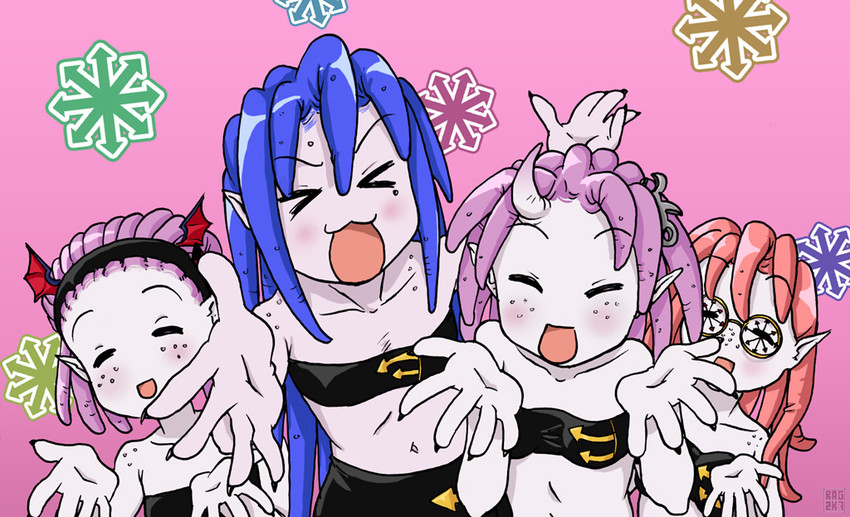 hiiragi kagami, izumi konata, hiiragi tsukasa, and takara miyuki (lucky star and 1 more) drawn by spidu