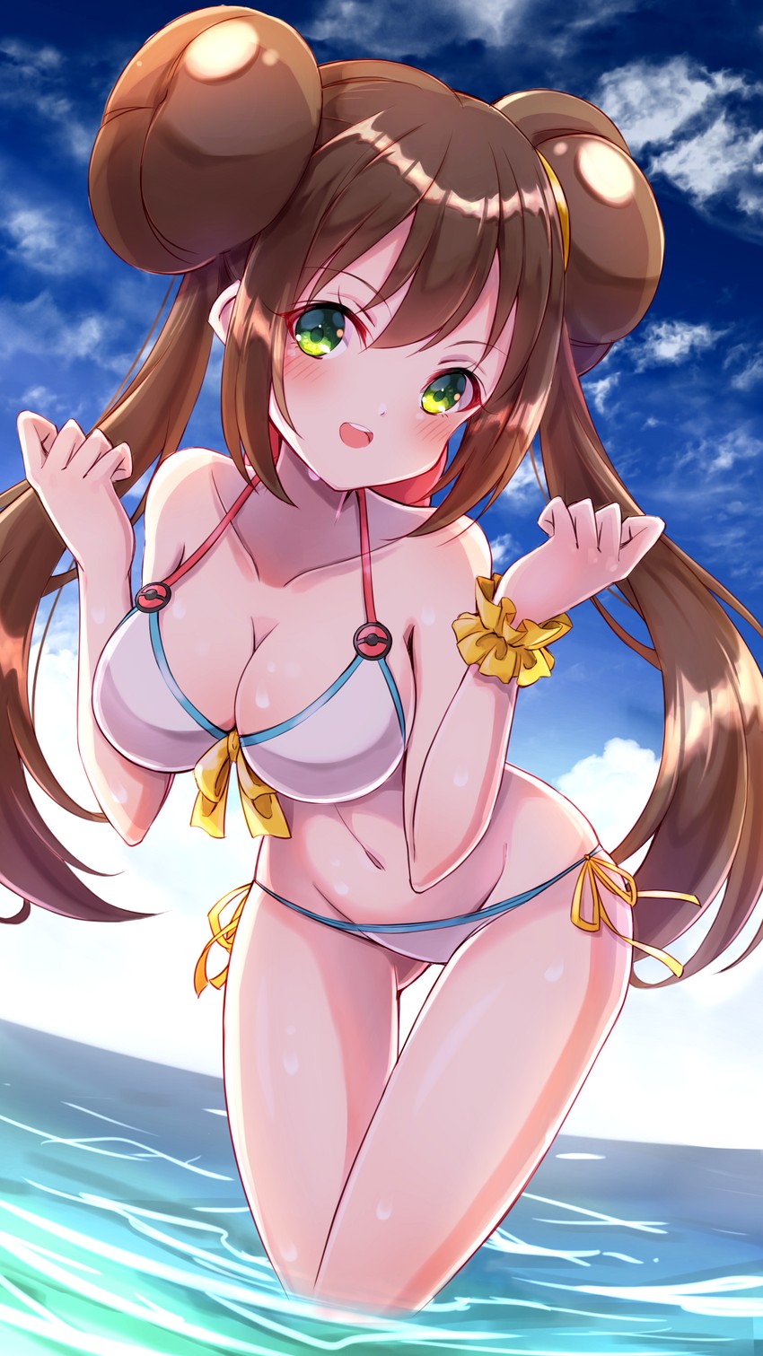 rosa (pokemon and 1 more) drawn by soraryu_saworu