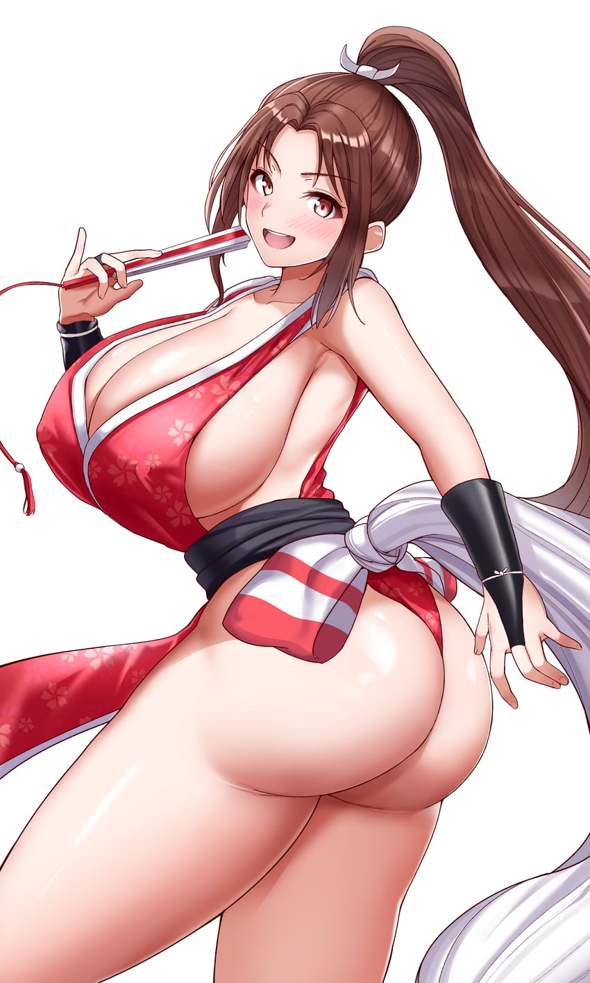 shiranui mai (street fighter and 2 more) drawn by sakurama_(sss_sakurama)