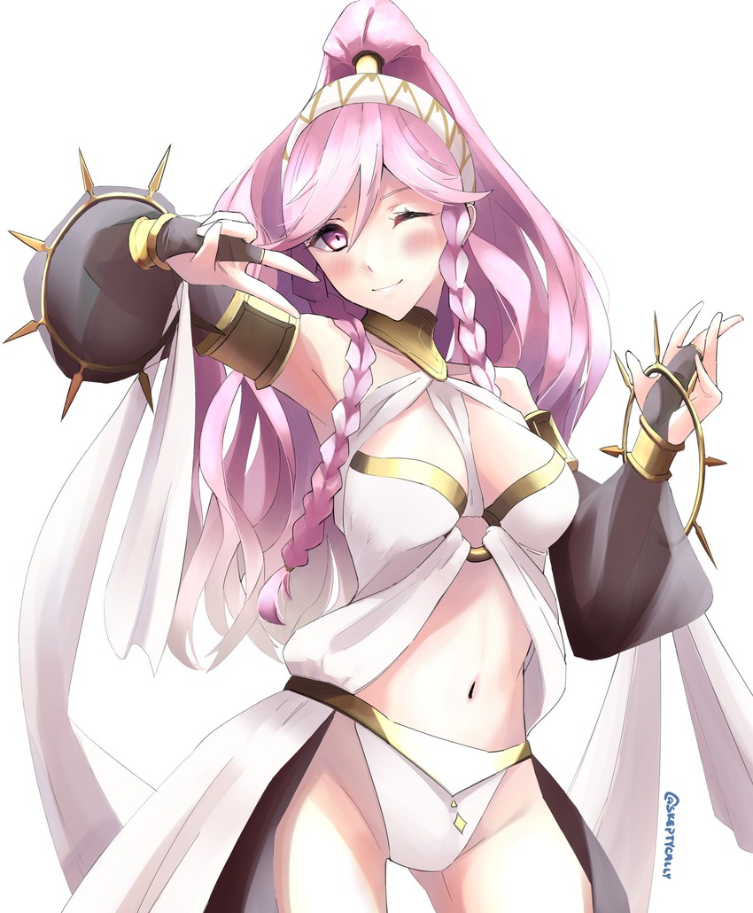 olivia (fire emblem and 1 more) drawn by skeptycally