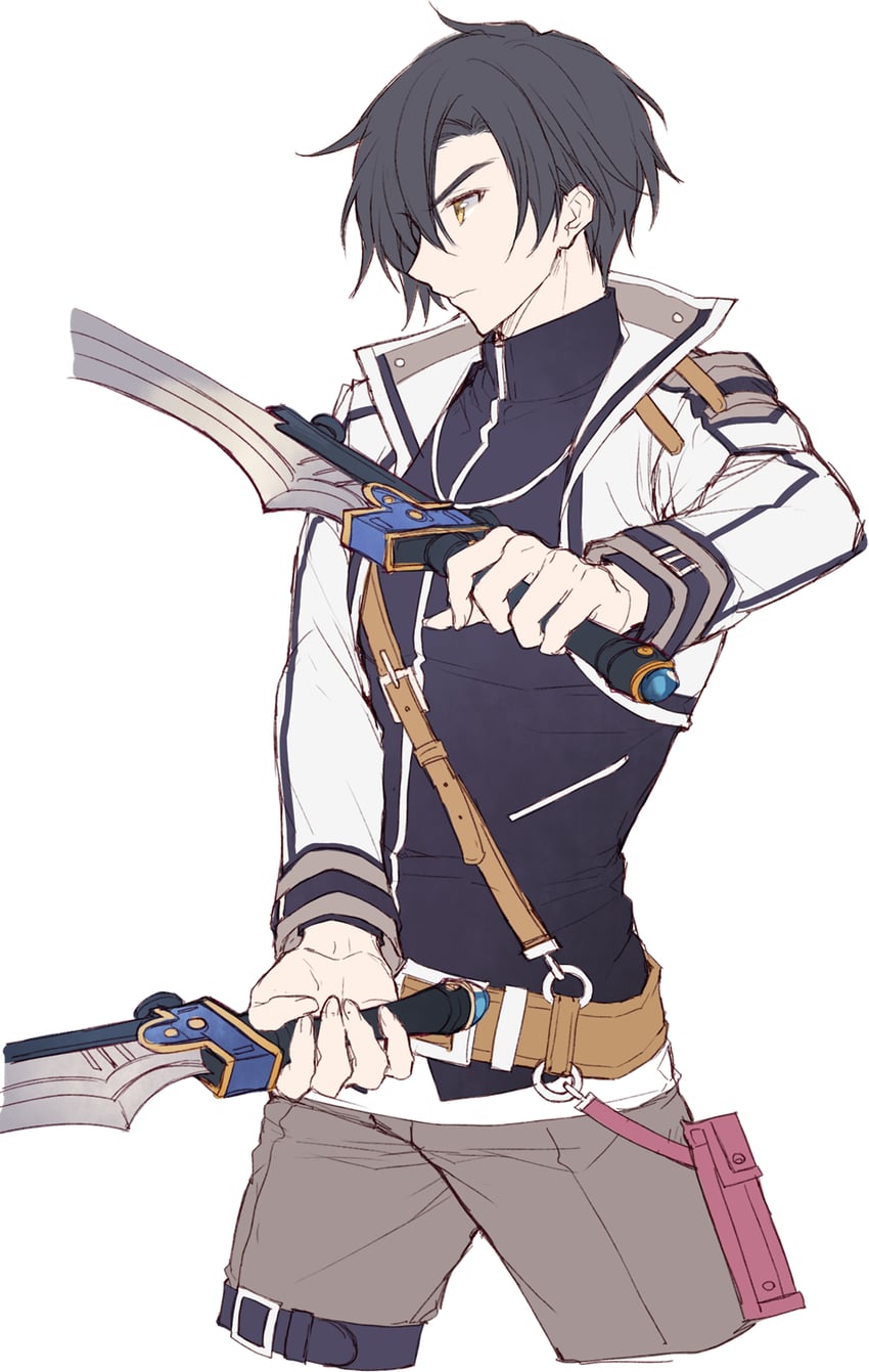 joshua bright (eiyuu densetsu and 3 more) drawn by achan_(blue_semi)