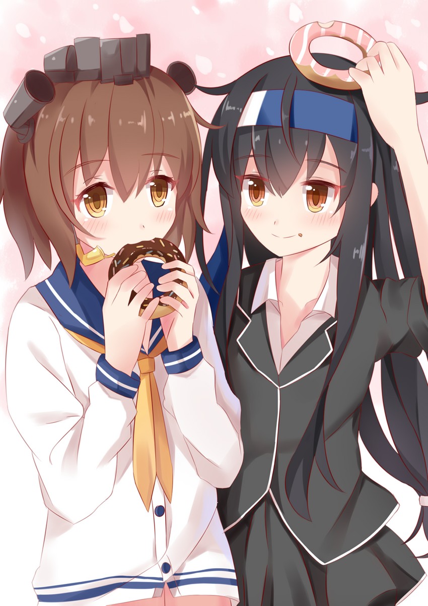 yukikaze, hatsushimo, and hatsushimo kai ni (kantai collection) drawn by cuiseika
