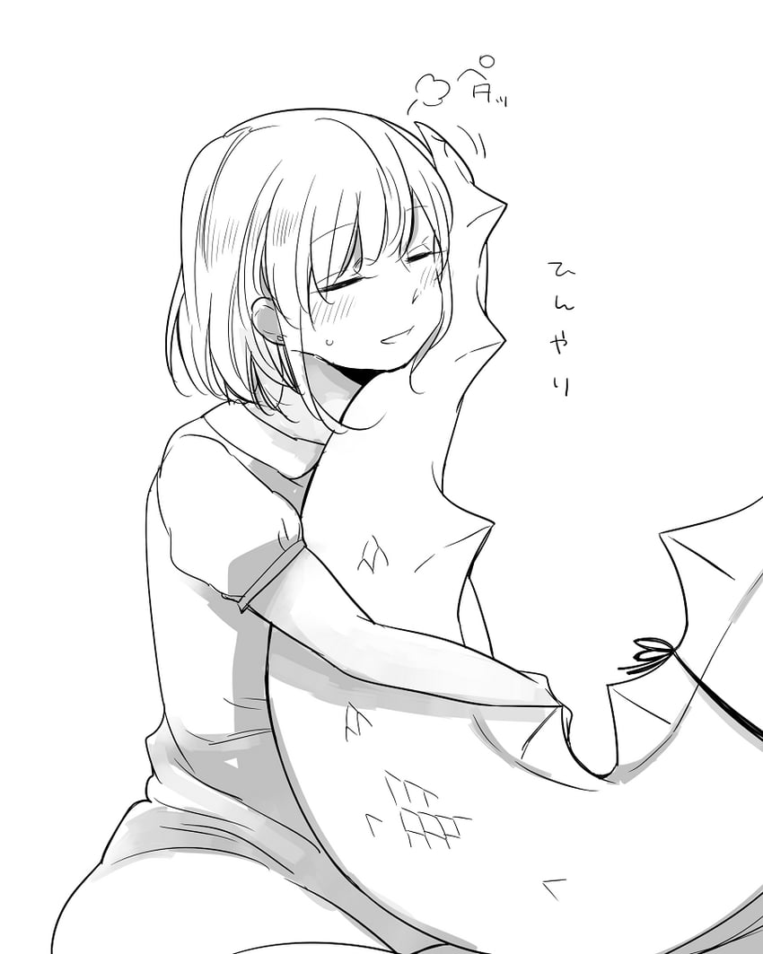 heath and lily (bocchi kaibutsu to moumoku shoujo) drawn by neji_(ultramarinesunset)