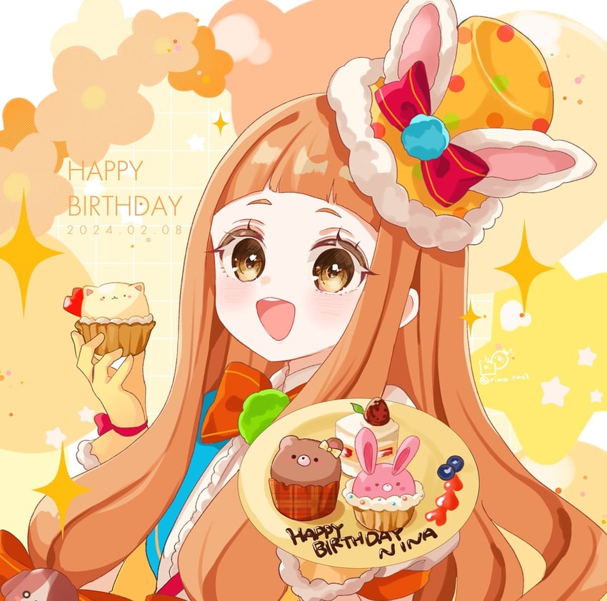 ichihara nina (idolmaster and 2 more) drawn by rino_cnc