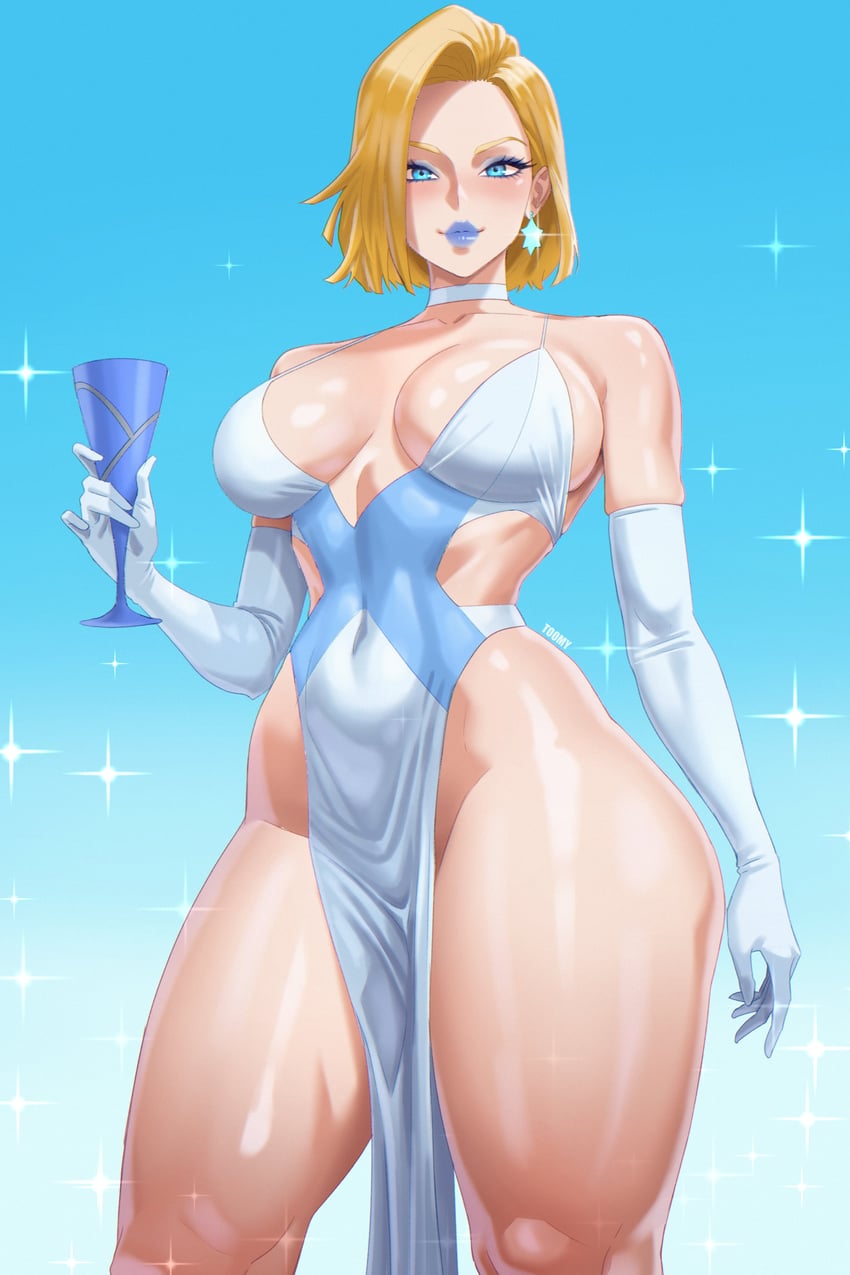 emma frost (marvel and 2 more) drawn by toomy_woomy