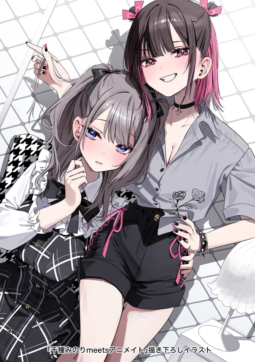 shirayuki ren and saotome shino (shino to ren) drawn by chigusa_minori