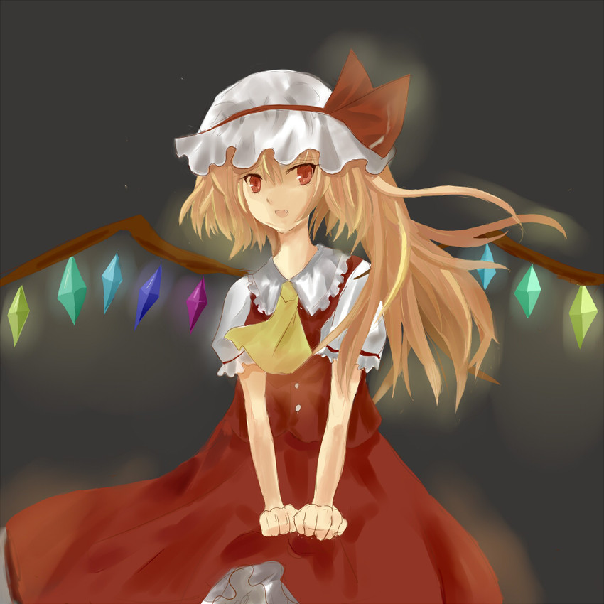 flandre scarlet (touhou) drawn by sya_(north_to_antarctic)