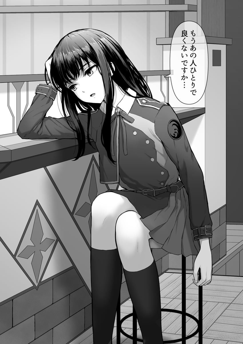 inoue takina (lycoris recoil) drawn by kusaba_eru_(happy_crystal)