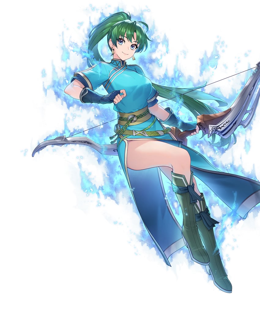 lyn (fire emblem and 3 more) drawn by essual_(layer_world)