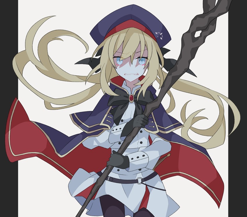 morgan le fay and aesc (fate and 1 more) drawn by kujiramaru