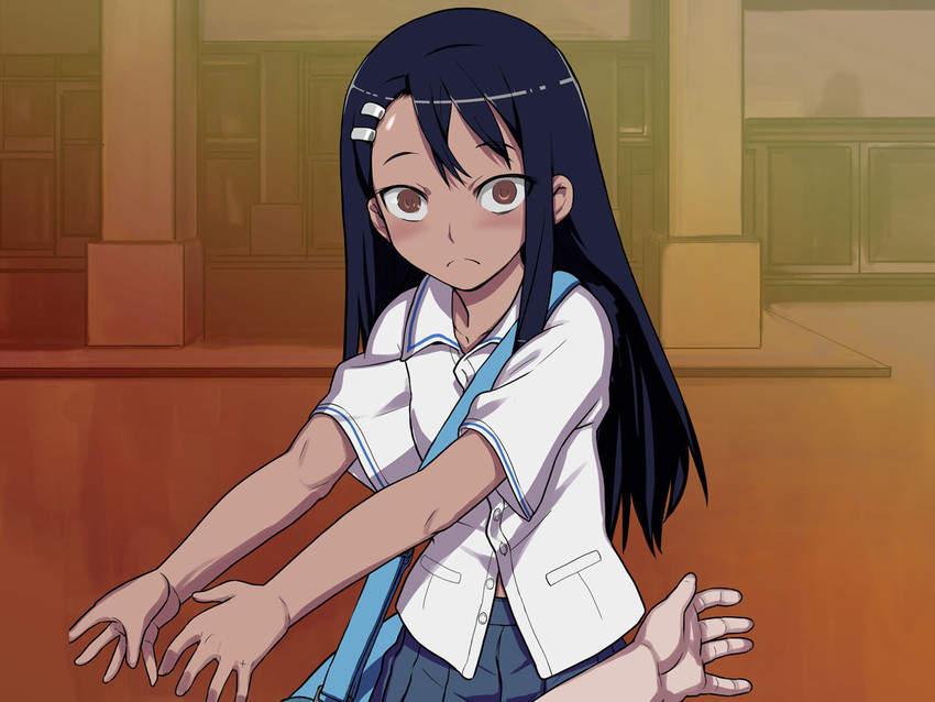 nagatoro hayase and hachiouji naoto (ijiranaide nagatoro-san) drawn by 774_(nanashi)