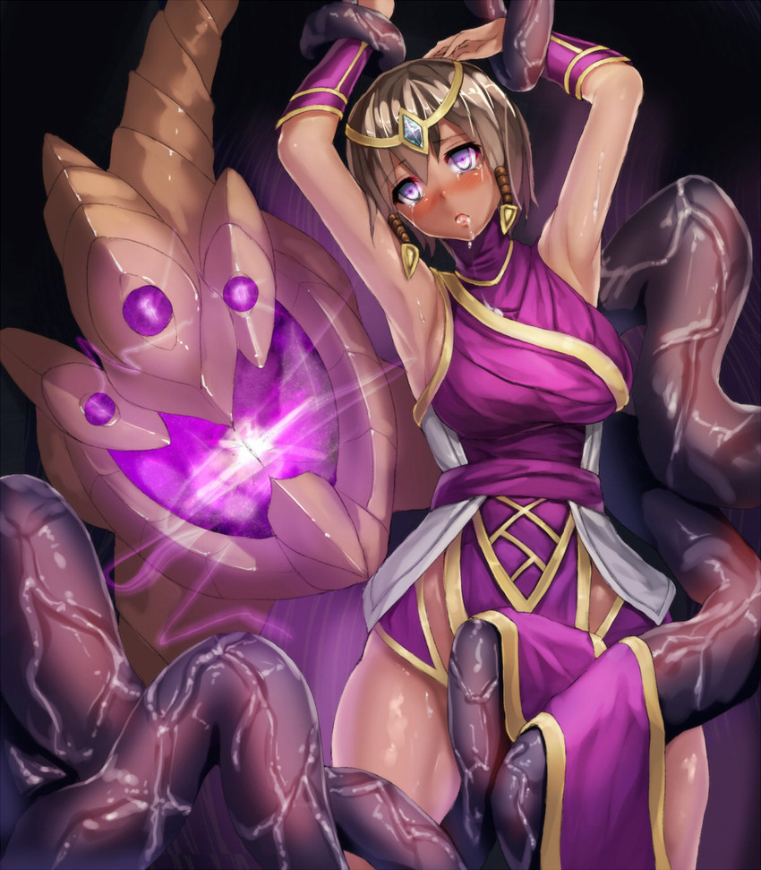 karma and vel'koz (league of legends) drawn by blackegg