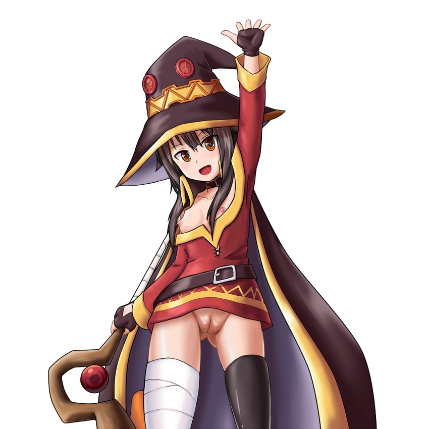megumin (kono subarashii sekai ni shukufuku wo!) drawn by els_(ljhlee12)