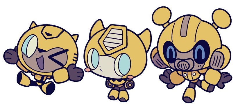 bumblebee (transformers and 4 more) drawn by santaharabum