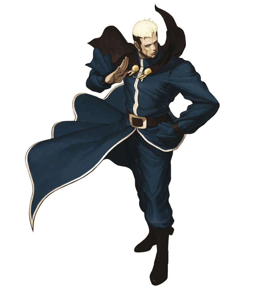 goenitz (the king of fighters and 2 more) drawn by nona