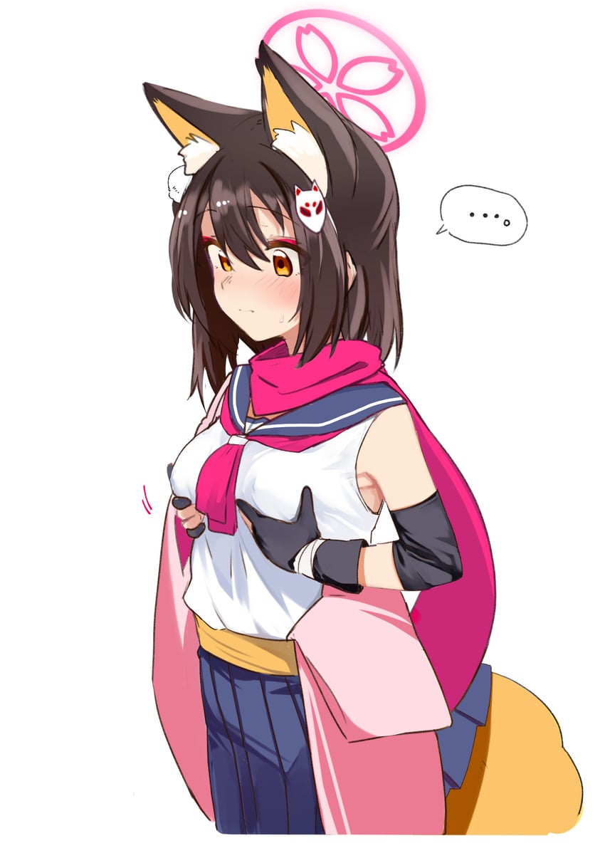 izuna (blue archive) drawn by ariyoshi_gen