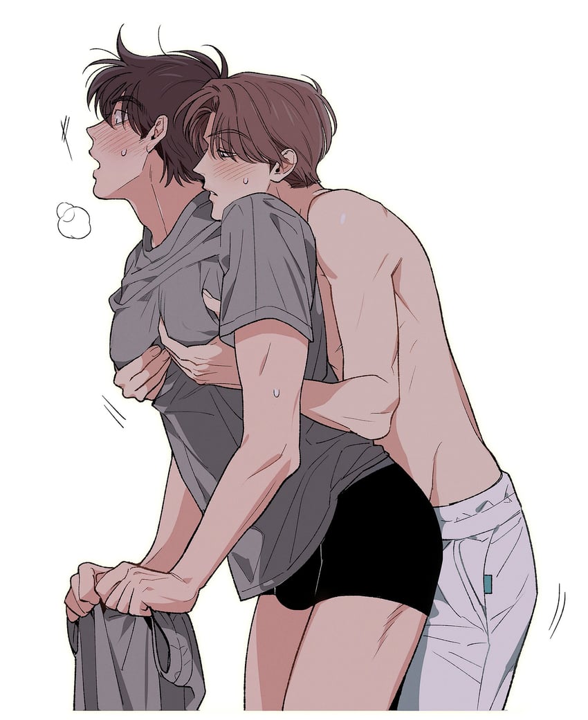 doi hansuke and yamada rikichi (rakudai ninja rantarou) drawn by nowhere616