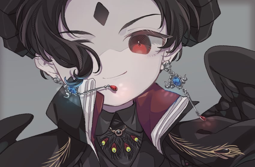 lucifer (obey me!: one master to rule them all!) drawn by user_dsae5357