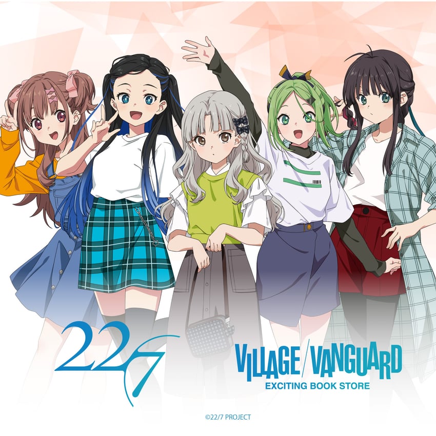 sera honoka, kiryu touko, yagami toa, nishiura sora, and nagamine kaede (22/7 and 1 more)