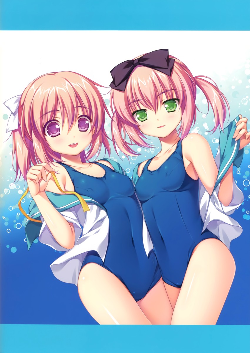 takanashi yui and takanashi sui (original) drawn by alpha_(yukai_na_nakamatachi)