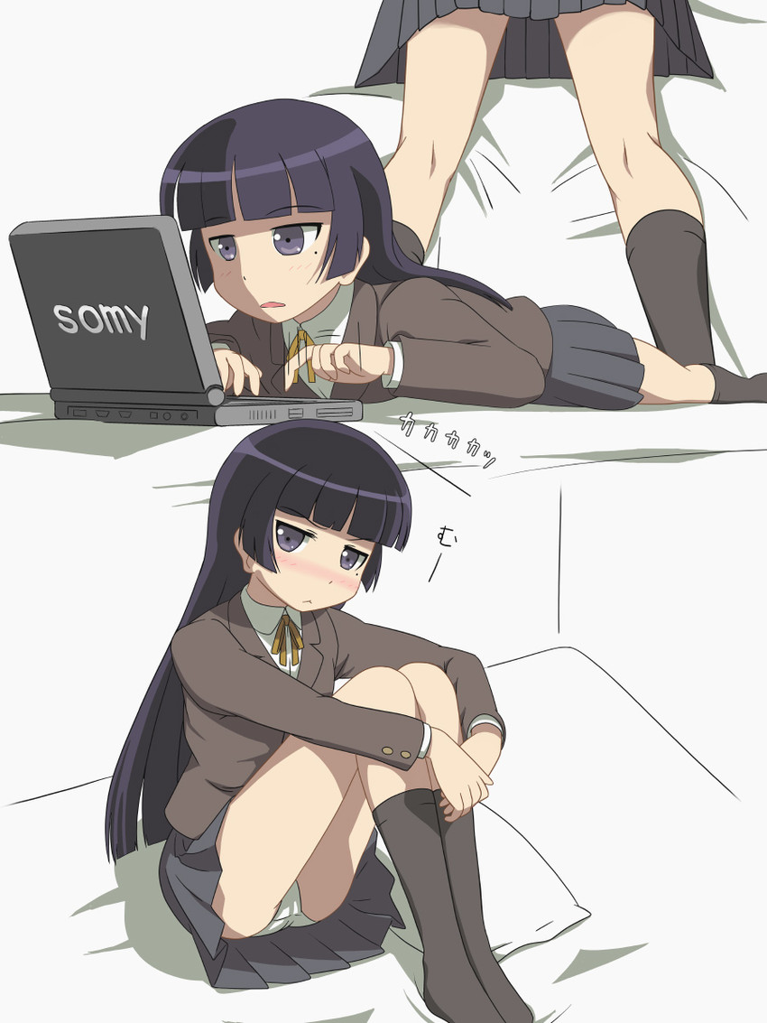 gokou ruri (ore no imouto ga konna ni kawaii wake ga nai and 1 more) drawn by hiraizumi_(mugenkidousha)