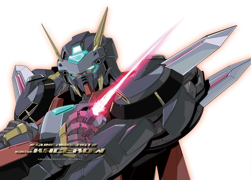 kagerow gundam (original and 2 more) drawn by kuramochi_kyouryuu