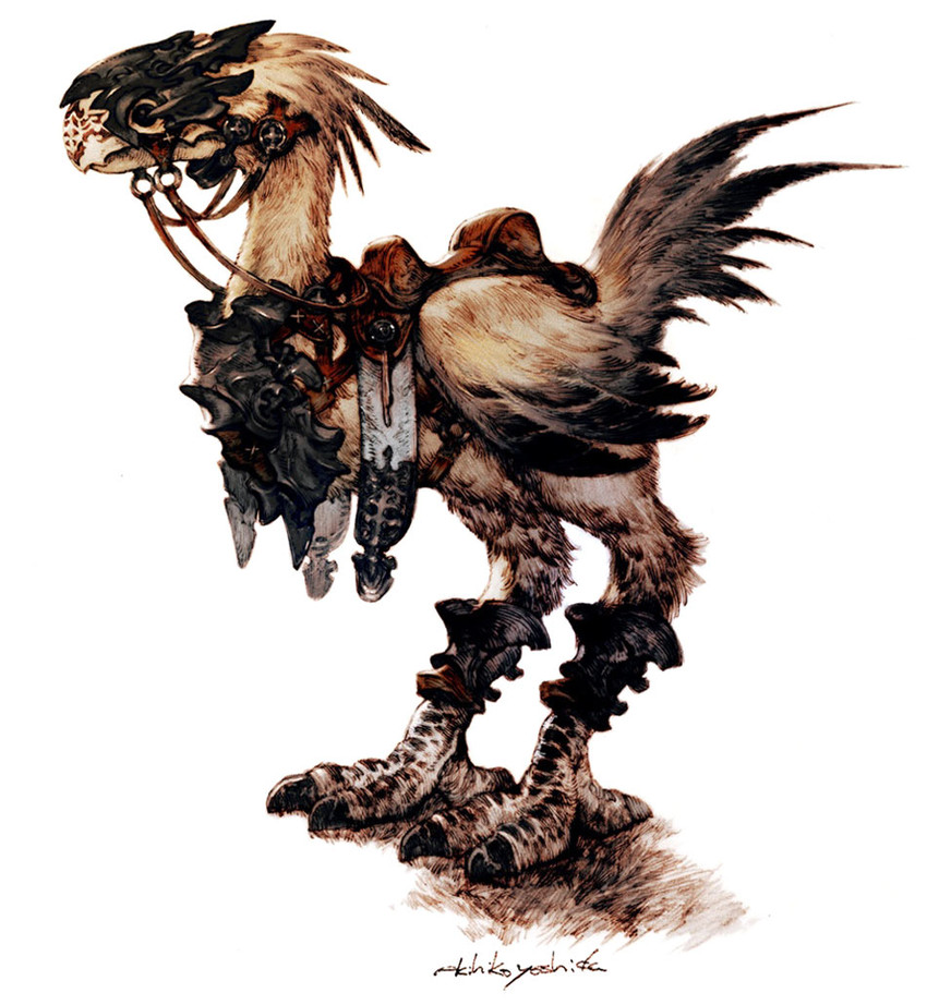final fantasy and 1 more drawn by yoshida_akihiko