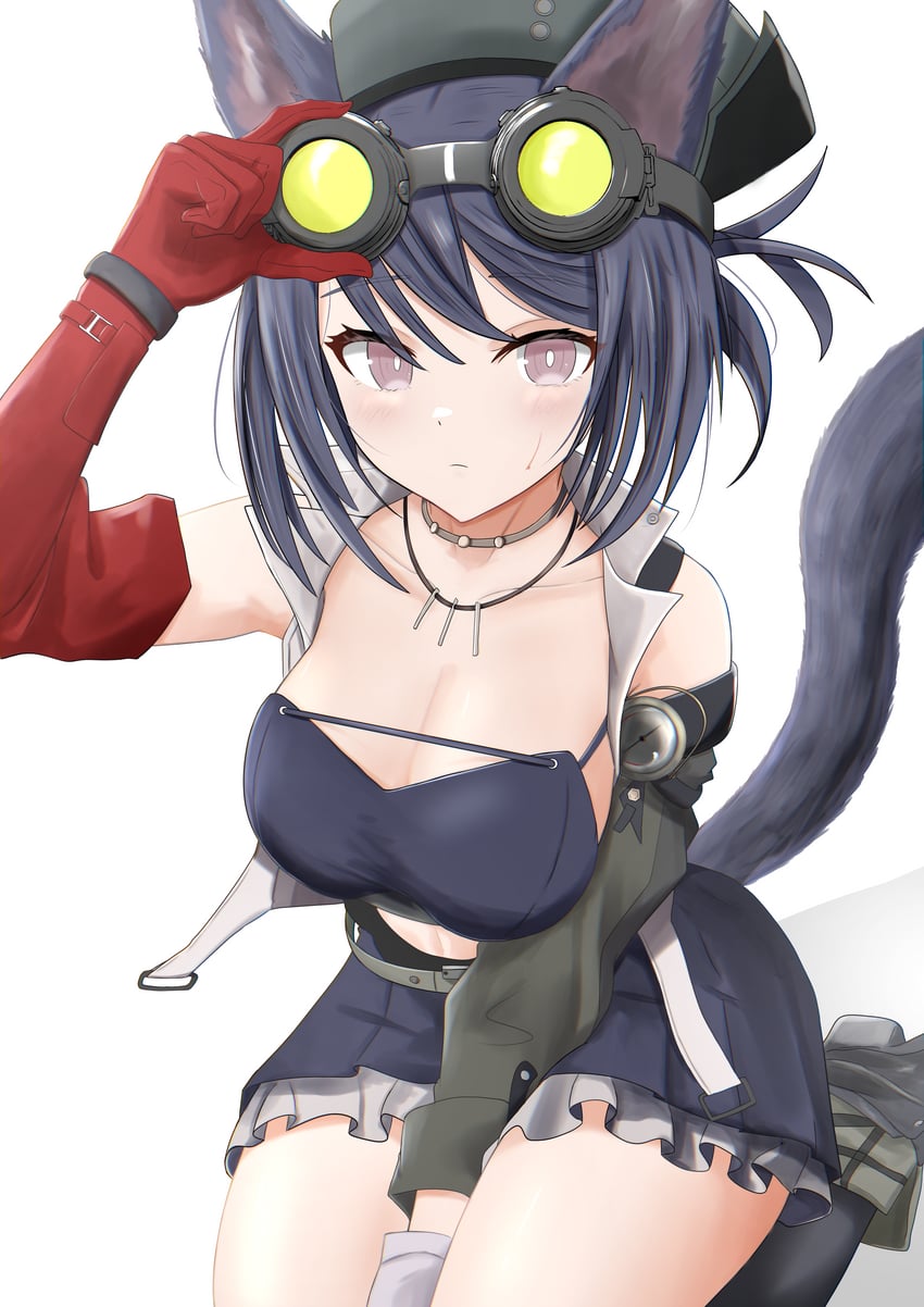 rockrock (arknights) drawn by sora_mame_(princess_0sora)
