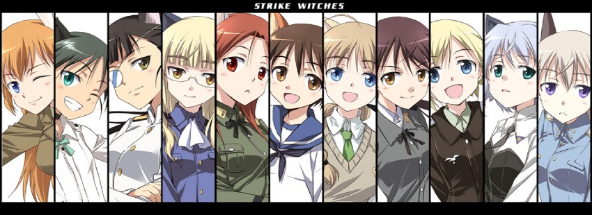 sanya v. litvyak, eila ilmatar juutilainen, miyafuji yoshika, erica hartmann, gertrud barkhorn, and 6 more (world witches series and 1 more) drawn by agahari