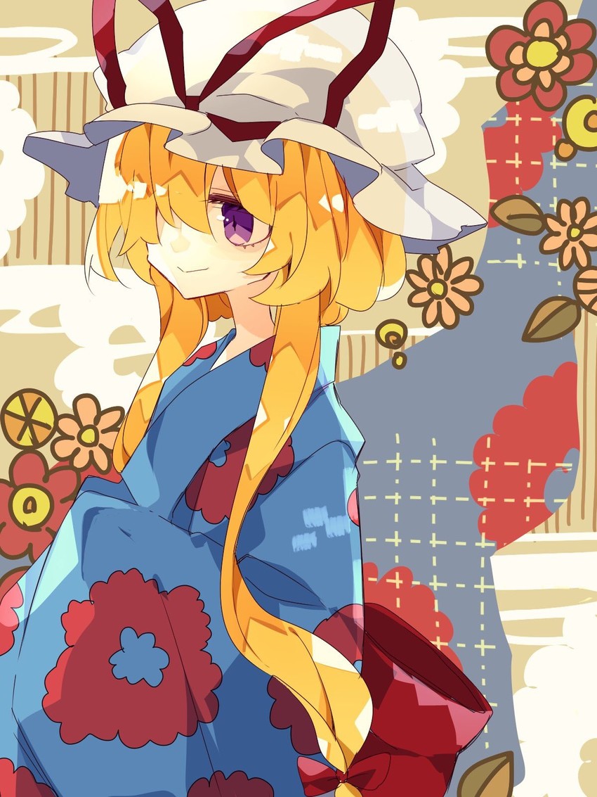 yakumo yukari (touhou and 1 more) drawn by nikorashi-ka