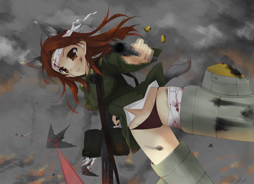 minna-dietlinde wilcke (world witches series and 1 more) drawn by haru_(matatabi_sanjou)