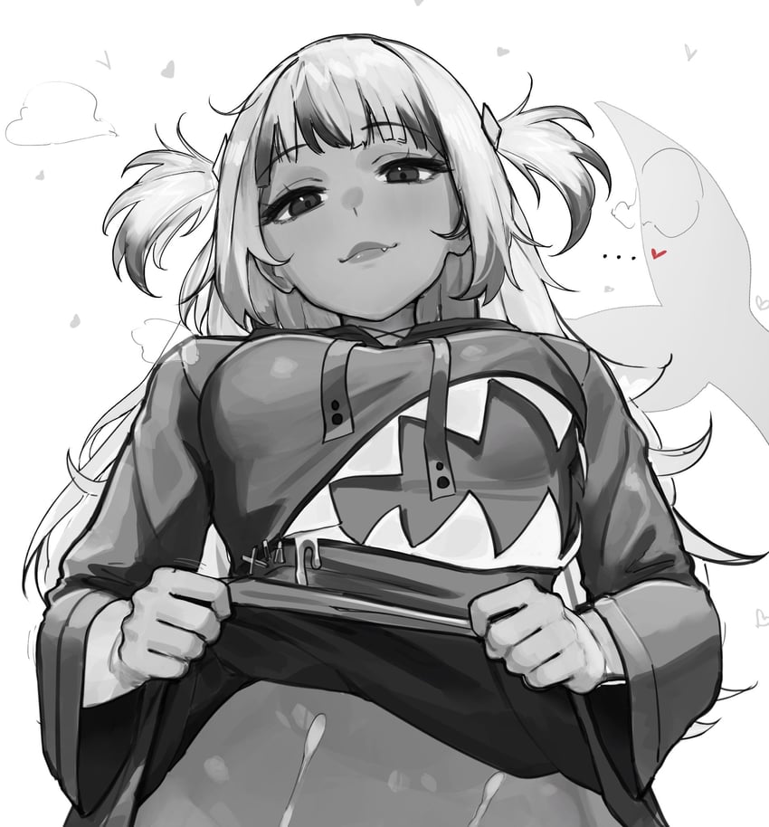 gawr gura (hololive and 1 more) drawn by aelion_draws