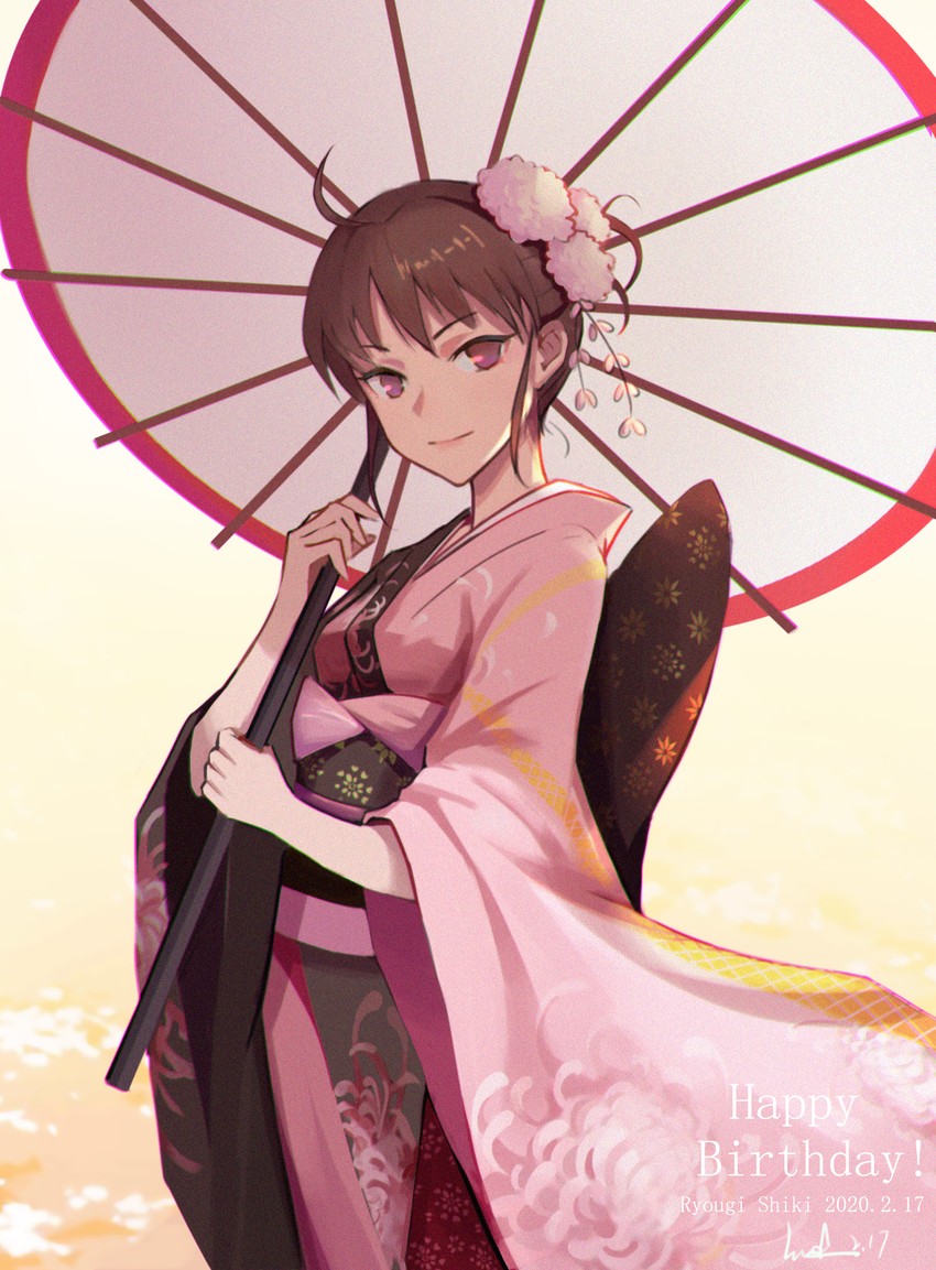 ryougi shiki (kara no kyoukai) drawn by ryougi_shiki_(19888096)