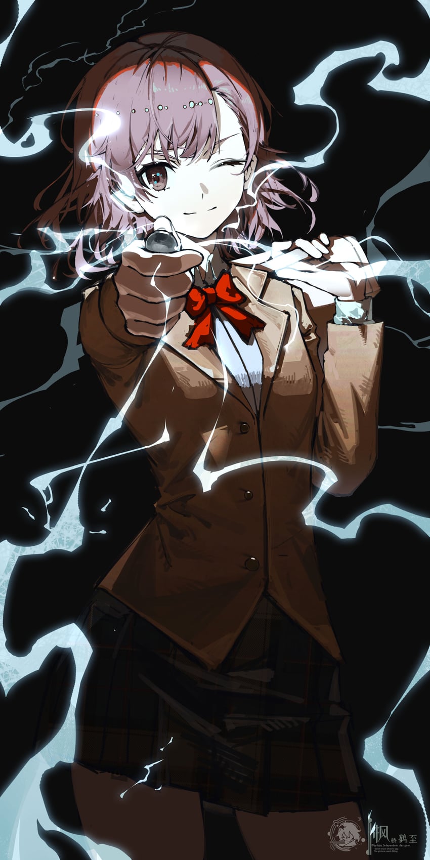 misaka mikoto (toaru majutsu no index and 1 more) drawn by makinohara_ue
