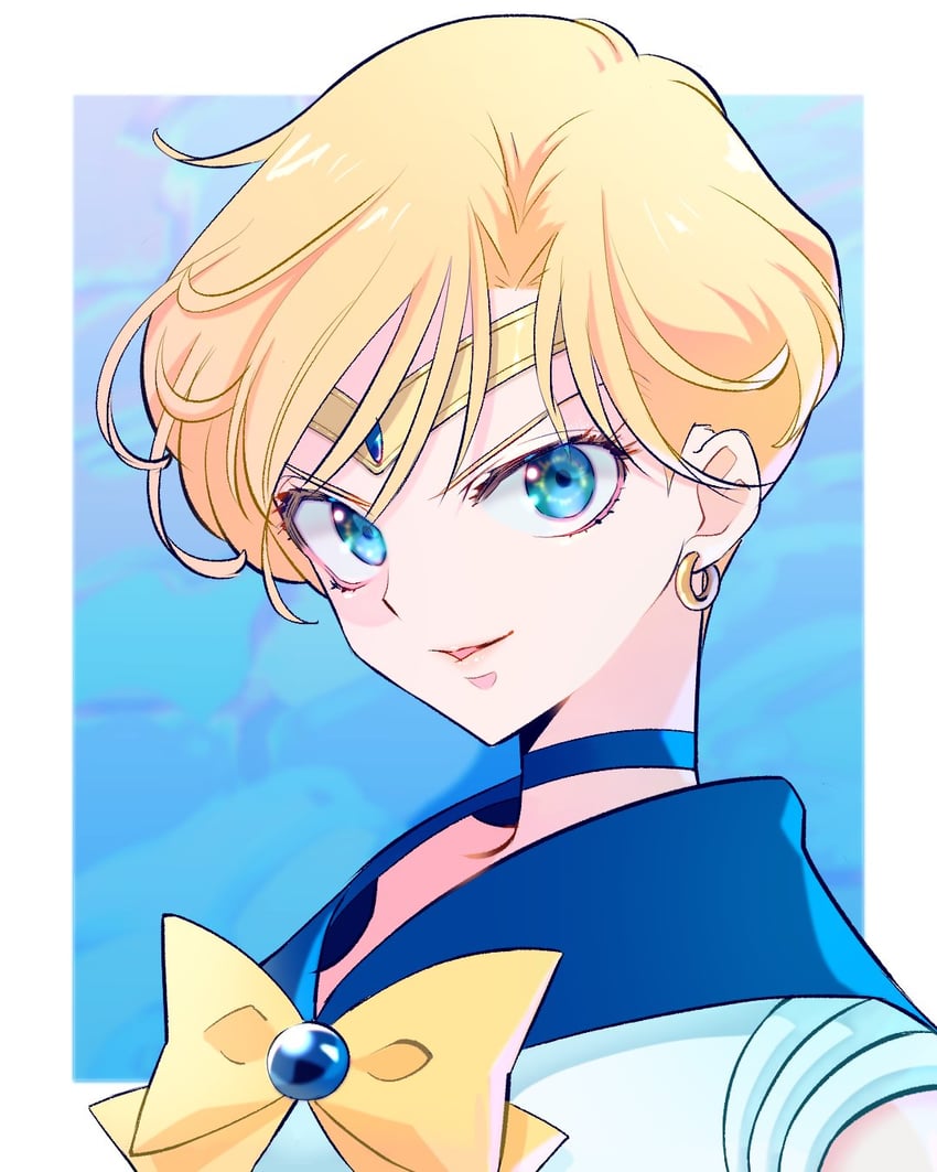 ten'ou haruka and sailor uranus (bishoujo senshi sailor moon) drawn by otohara_gaku