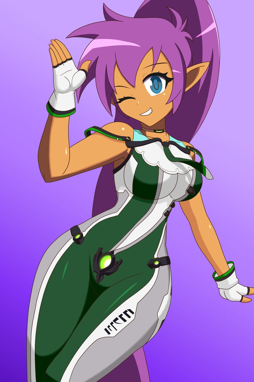 shantae and eve (shantae and 1 more) drawn by maverick_vortex