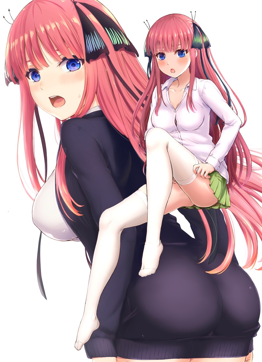 nakano nino (go-toubun no hanayome) drawn by inanaki_shiki