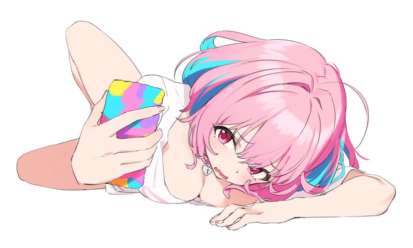 yumemi riamu (idolmaster and 1 more) drawn by nyum