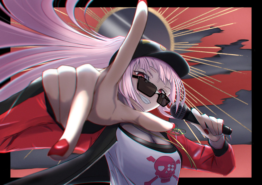 mori calliope (hololive and 1 more) drawn by aqui2002