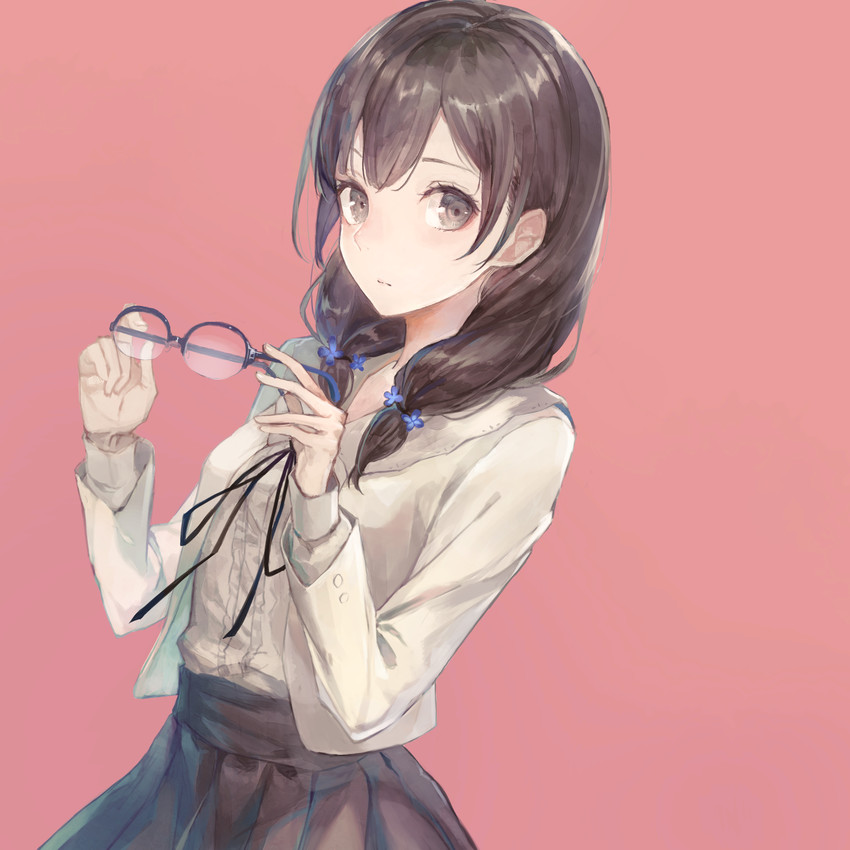 hanabishi rikka (flowers and 1 more) drawn by kobuta