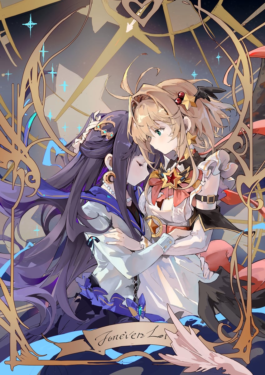 kinomoto sakura and daidouji tomoyo (cardcaptor sakura) drawn by a_yue