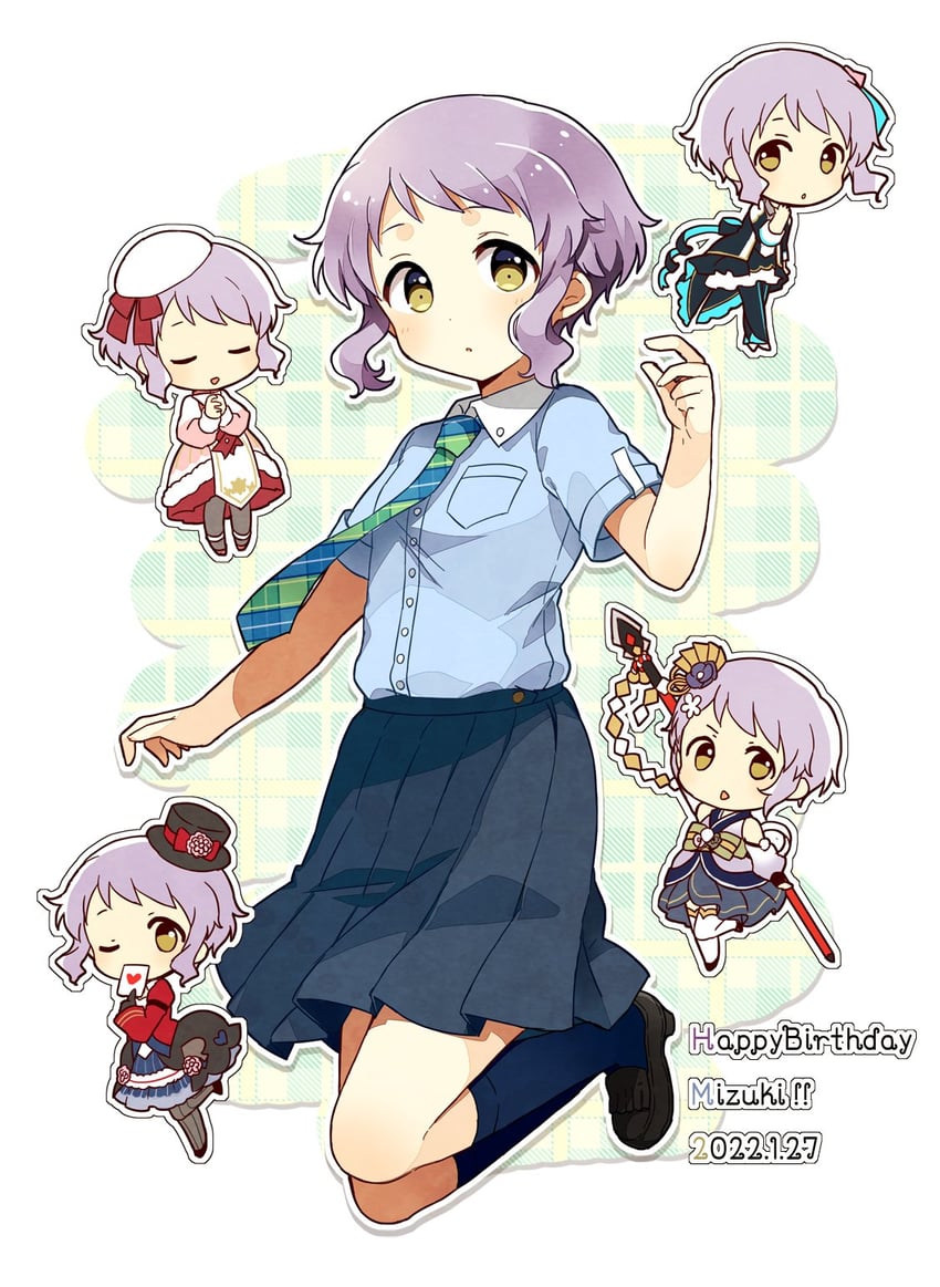 makabe mizuki (idolmaster and 2 more) drawn by toro_(shiro)